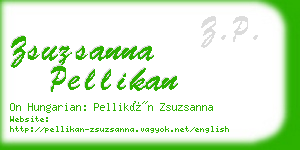 zsuzsanna pellikan business card